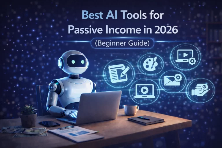 Best AI Tools for Passive Income in 2026 (Complete Beginner Guide)